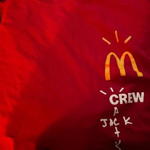 Authentic McDonalds Cactus Jack Tee
